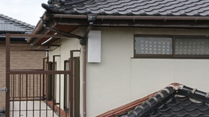 糸島の前原波多江でアンテナ取り付け工事