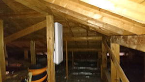 糸島の前原でデザインアンテナ取り付け