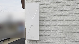 糸島市の前原駅南
でアンテナ工事