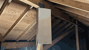 糸島市の南風台でアンテナ工事