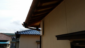 福岡市の早良区南庄でデザインアンテナ取り付け