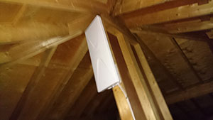 糸島市美咲が丘でアンテナ工事