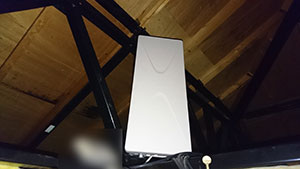 糸島の美咲が丘でデザインアンテナ取り付け