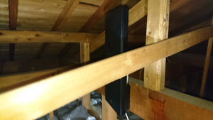 糸島の神在でデザインアンテナ取り付け