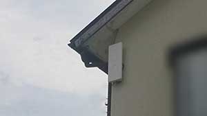 糸島の大石でアンテナ工事