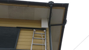 福岡西区今宿でデザインアンテナ取り付け