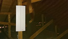 福岡市の西区の泉で地デジアンテナ取り付け工事