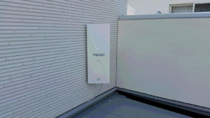 糸島市の末永でデザインアンテナ取り付け