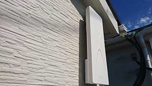 福岡市の西区横浜でアンテナ工事