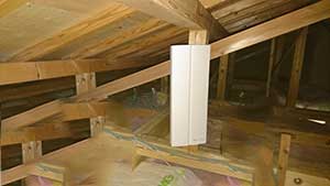 糸島の前原で平面アンテナ取り付け工事