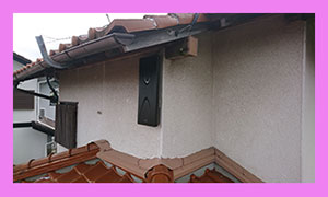 早良区野芥でアンテナ工事