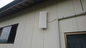 糸島の志摩小金丸でテレビアンテナ取り付け