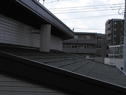 福岡の西区姪浜でデザインアンテナ取り付け