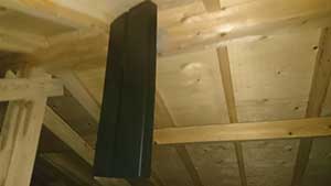 福岡市は早良区の野芥で地デジアンテナ工事