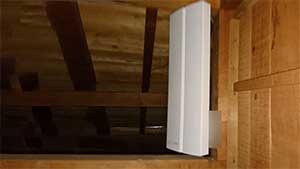 糸島の篠原でアンテナ工事