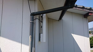 糸島市の篠原東でアンテナ工事