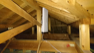 糸島の篠原でアンテナ取り付け