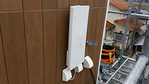 糸島市のそねでデザインアンテナ取り付け