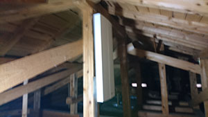 糸島の高田でデザインアンテナ取り付け