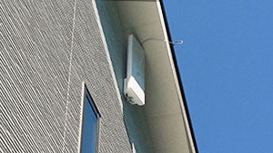 糸島市の神在でアンテナ工事