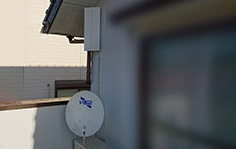 糸島から筑紫野にアンテナ工事