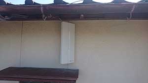 糸島の潤でデザインアンテナ取り付け