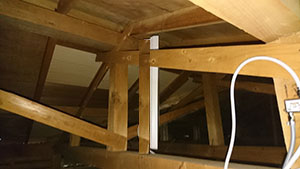 糸島の潤でデザインアンテナ取り付け