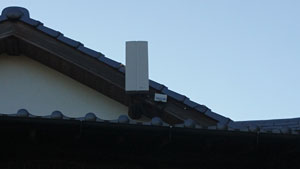 糸島の志摩師吉でデザインアンテナ取り付け