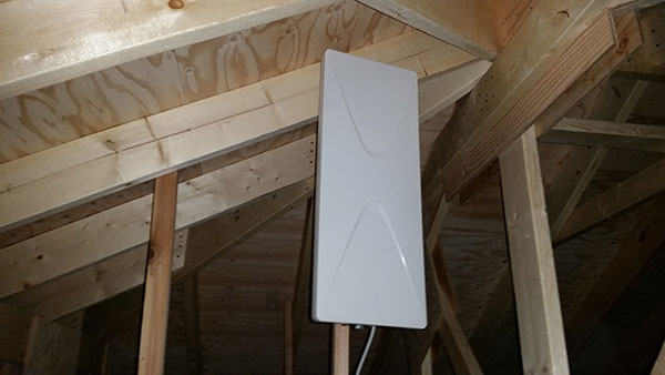 天井の中アンテナ