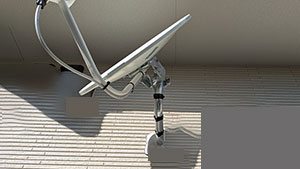 福岡市の吉塚にBSアンテナ取り付け工事