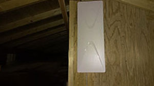 福岡市の南区平和でアンテナ取り付け工事