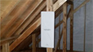 糸島市の南風台でアンテナ工事