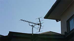 福岡市は西区姪浜にアンテナ工事