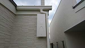 福岡市の城南区片江でアンテナ取り付け