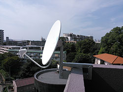 福岡市中央区赤坂BSアンテナ工事