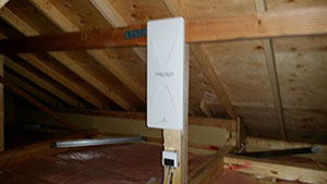 大宰府市の国分で地デジアンテナ取り付け工事