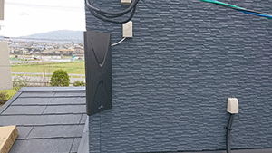 福岡大宰府でアンテナ取り付け