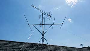 福岡市の東区和白でFMアンテナ取り付け