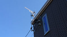 福岡市は南区の鶴田でアンテナ工事