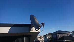 糸島の前原の篠原でアンテナ取り付け工事