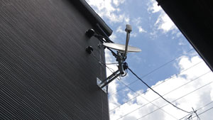 福岡の飯倉でアンテナ工事