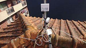 福岡市の早良区飯倉でアンテナ工事と修理