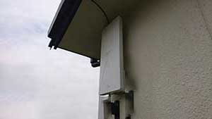 福岡市の西区今宿でアンテナ工事