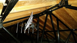 糸島の潤にアンテナ取り付け