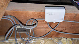 糸島市の波多江駅南でアンテナ修理