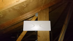 糸島市の篠原で地デジアンテナ取り付け工事