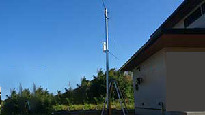 糸島市の一貴山は田中で地デジアンテナ取り付け工事