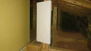 糸島の神在でデザインアンテナ工事