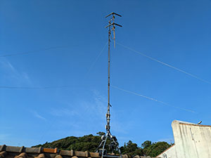 糸島市の志摩芥屋でアンテナ修理