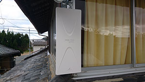 糸島市の小金丸でアンテナ取り付け